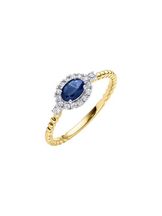 Produktbild von Ring / Gold 585 / Saphir Blau 64