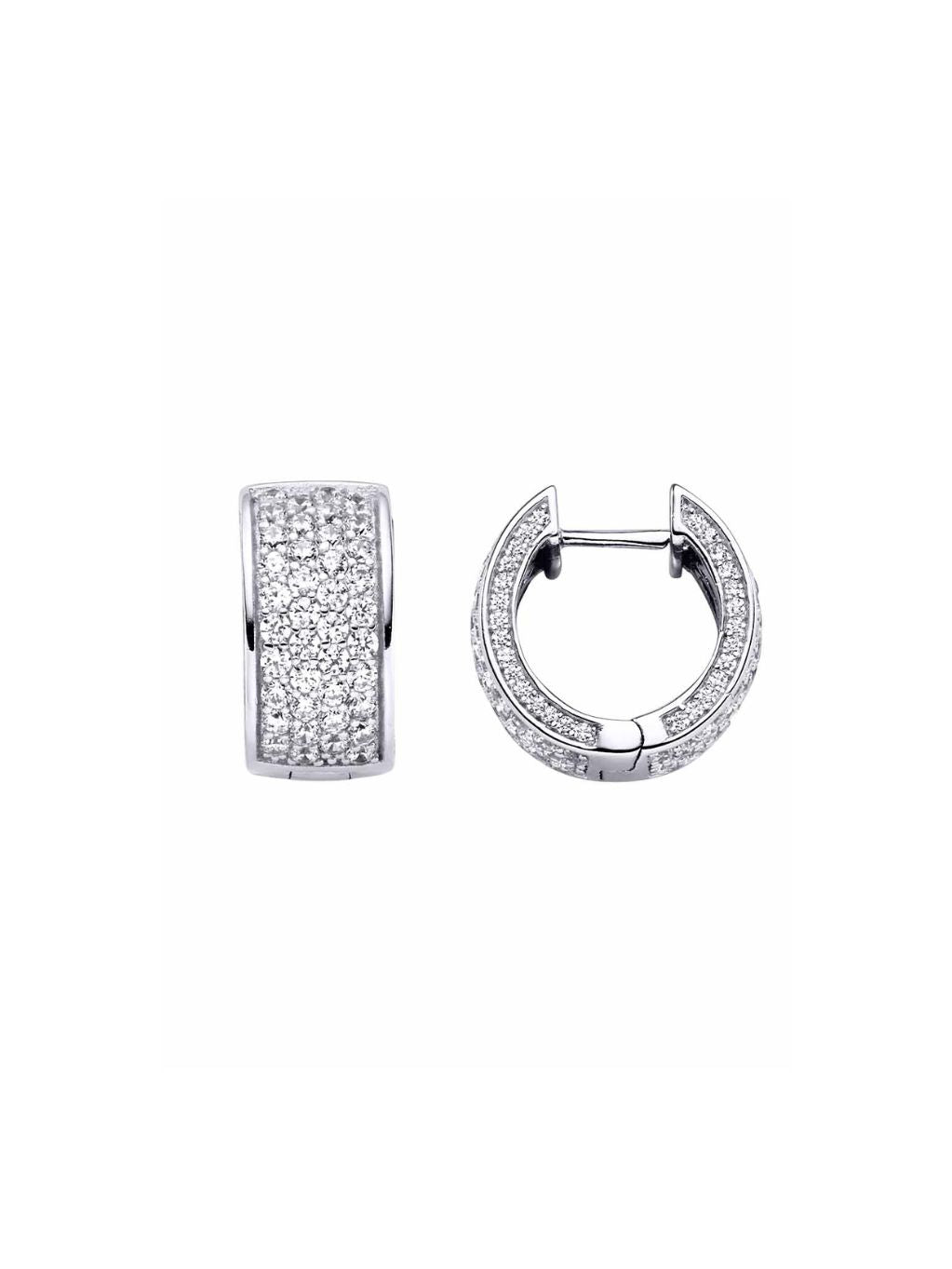 Produktbild von Creolen / Silber 925 / Zirkonia Silber