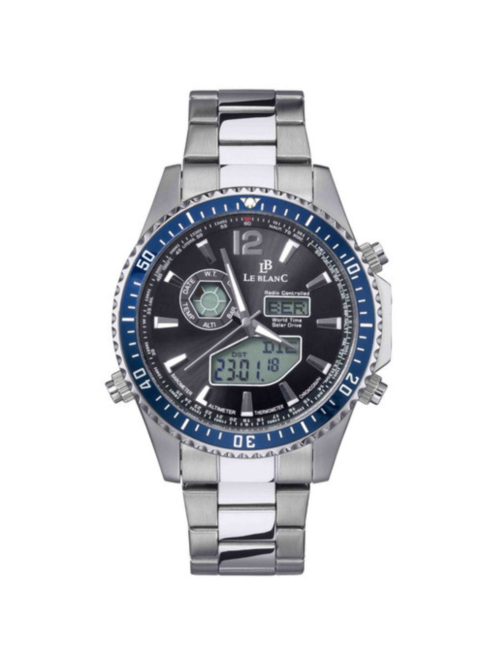 Produktbild von Herren-Funk-Solar-Chronograph Altair Bicolor 22