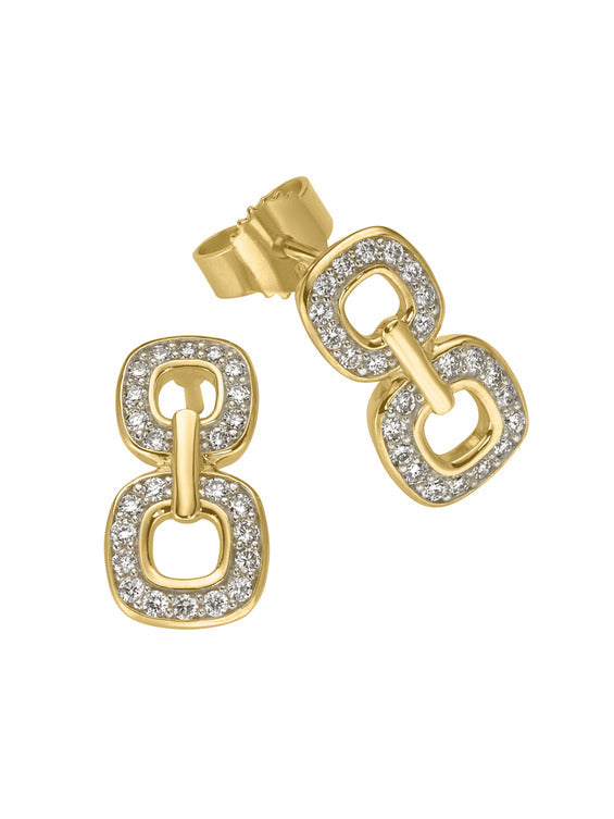 Produktbild von Ohrstecker / Gold 585 / Brillant Gelbgold