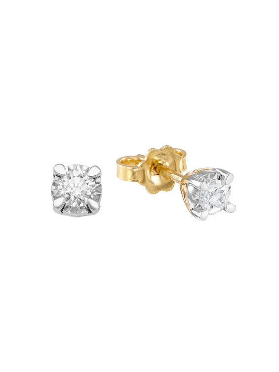 Produktbild von Ohrringe / Gold 585 / Brillant Bicolor
