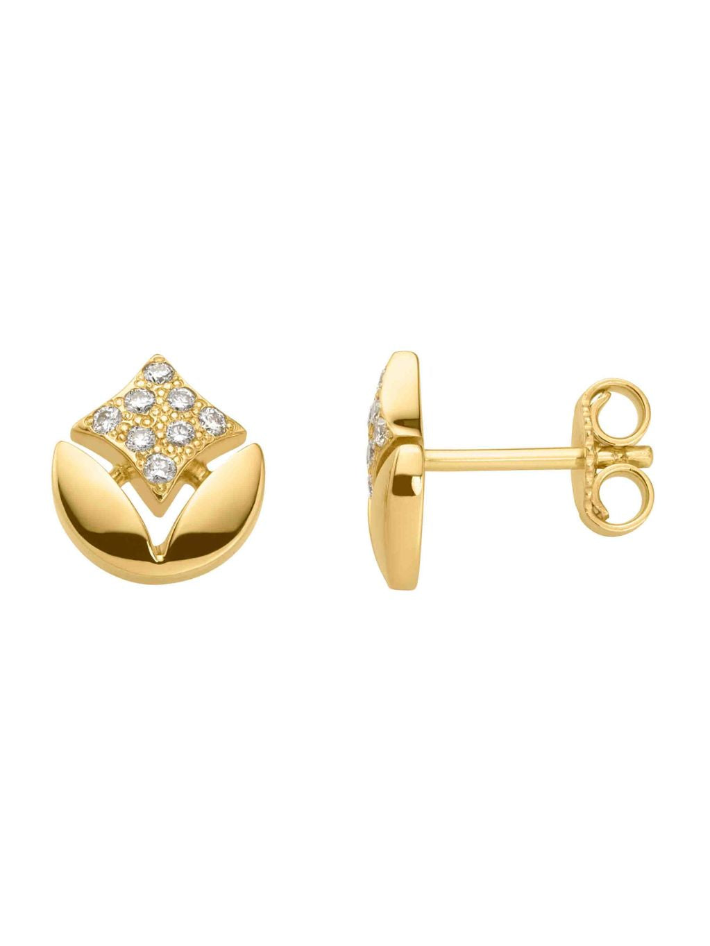 Produktbild von Ohrstecker / Gold 750 / Brillant Gelbgold