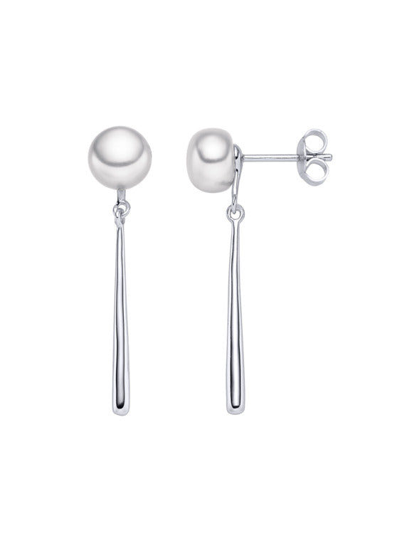 Produktbild von Ohrstecker / Silber 925 / Perle Silber