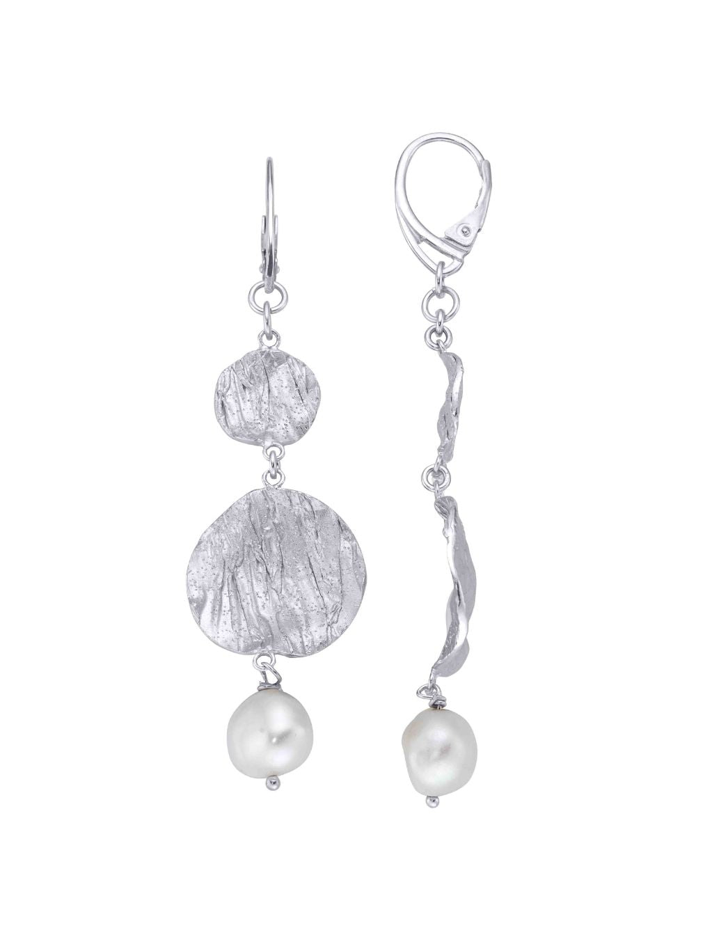 Produktbild von Ohrringe / Silber 925 / Perle Silber