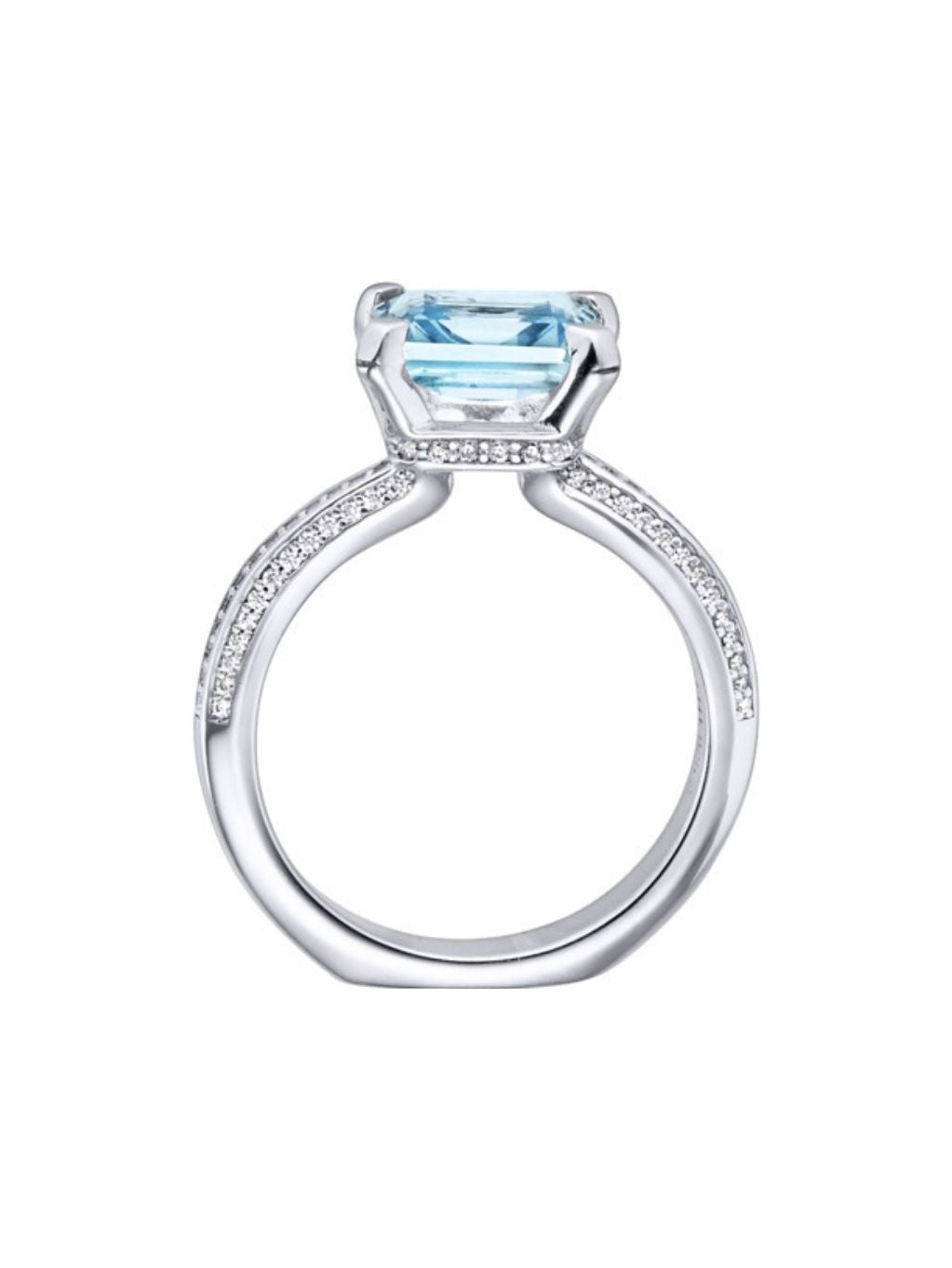 Produktbild von Ring / Silber 925 / Blautopas