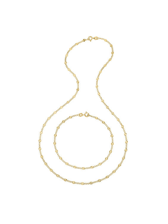 Produktbild von Set / Silber 925 Gelbgold