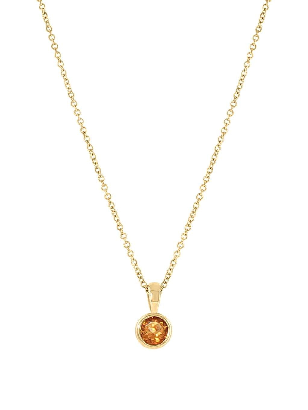 Produktbild von Kette / Gold 375 / Citrin Gelb 45