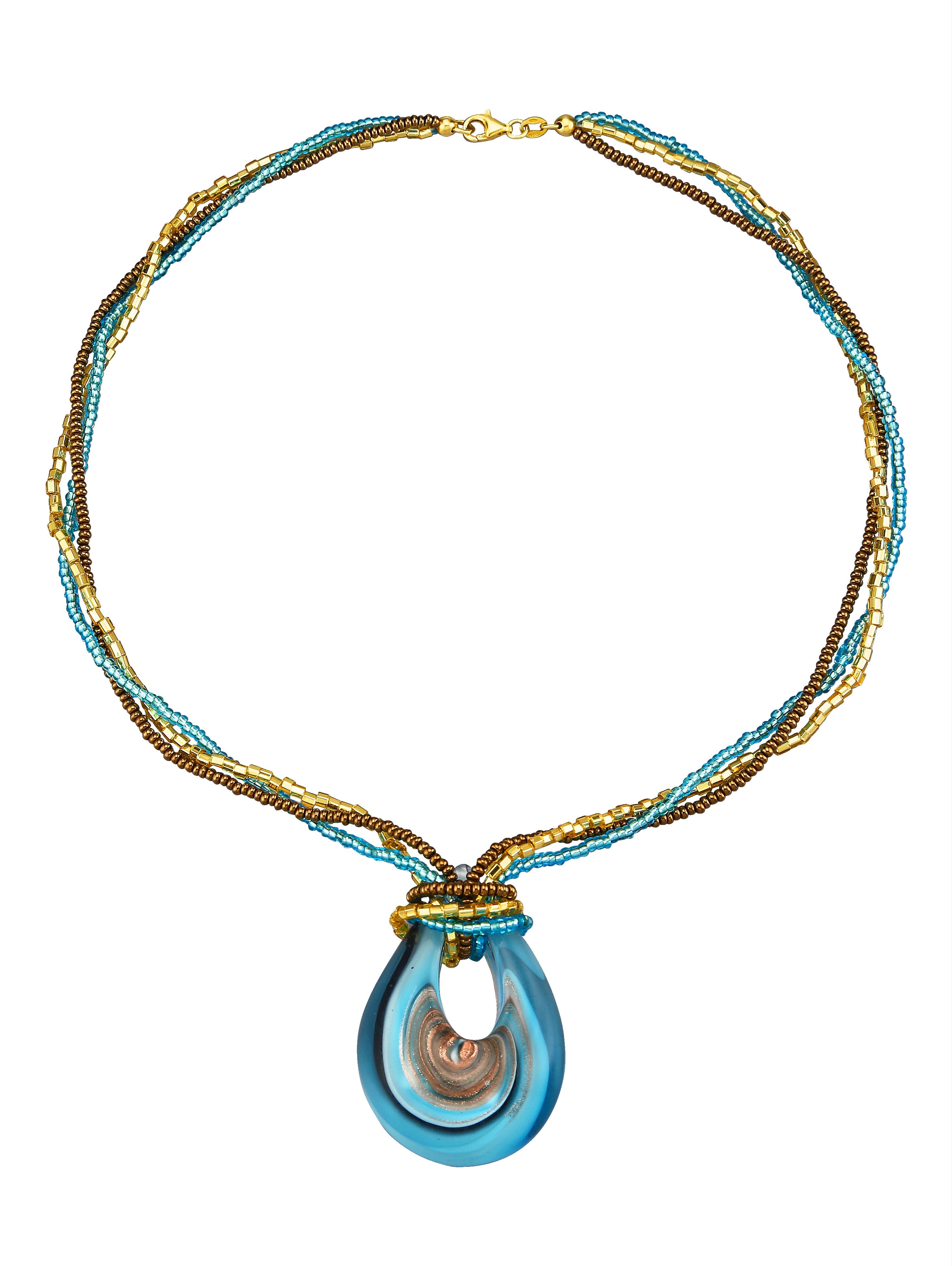 Produktbild von Anhänger Cove mit Kette Multicolor Ohne Größe