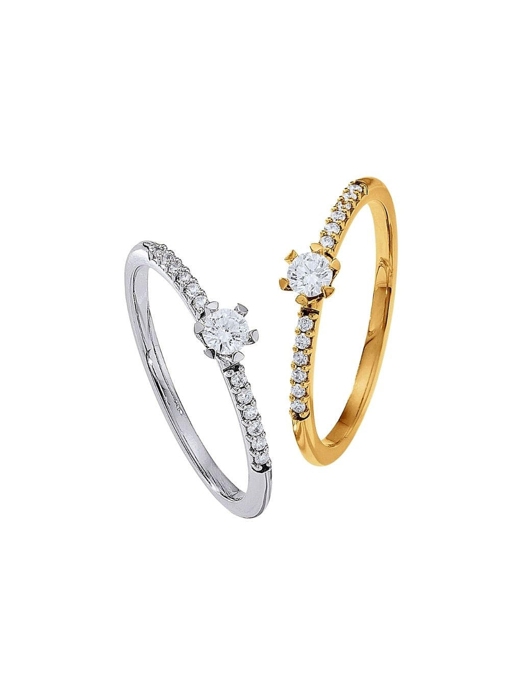 Produktbild von Ring / Gold 585 / Brillant Weißgold 56
