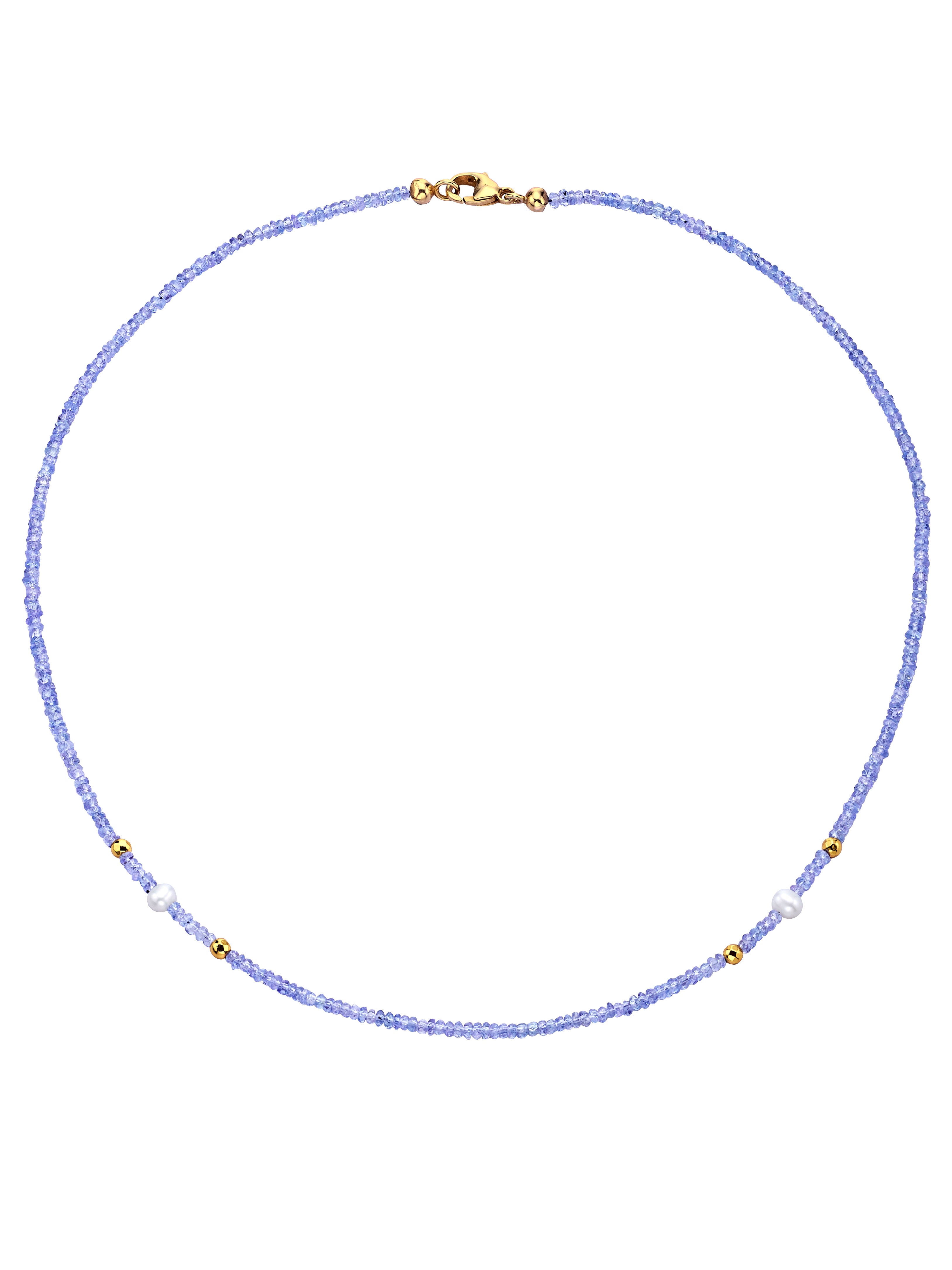 Produktbild von Kette / Silber 925 / Tansanit Blau 45