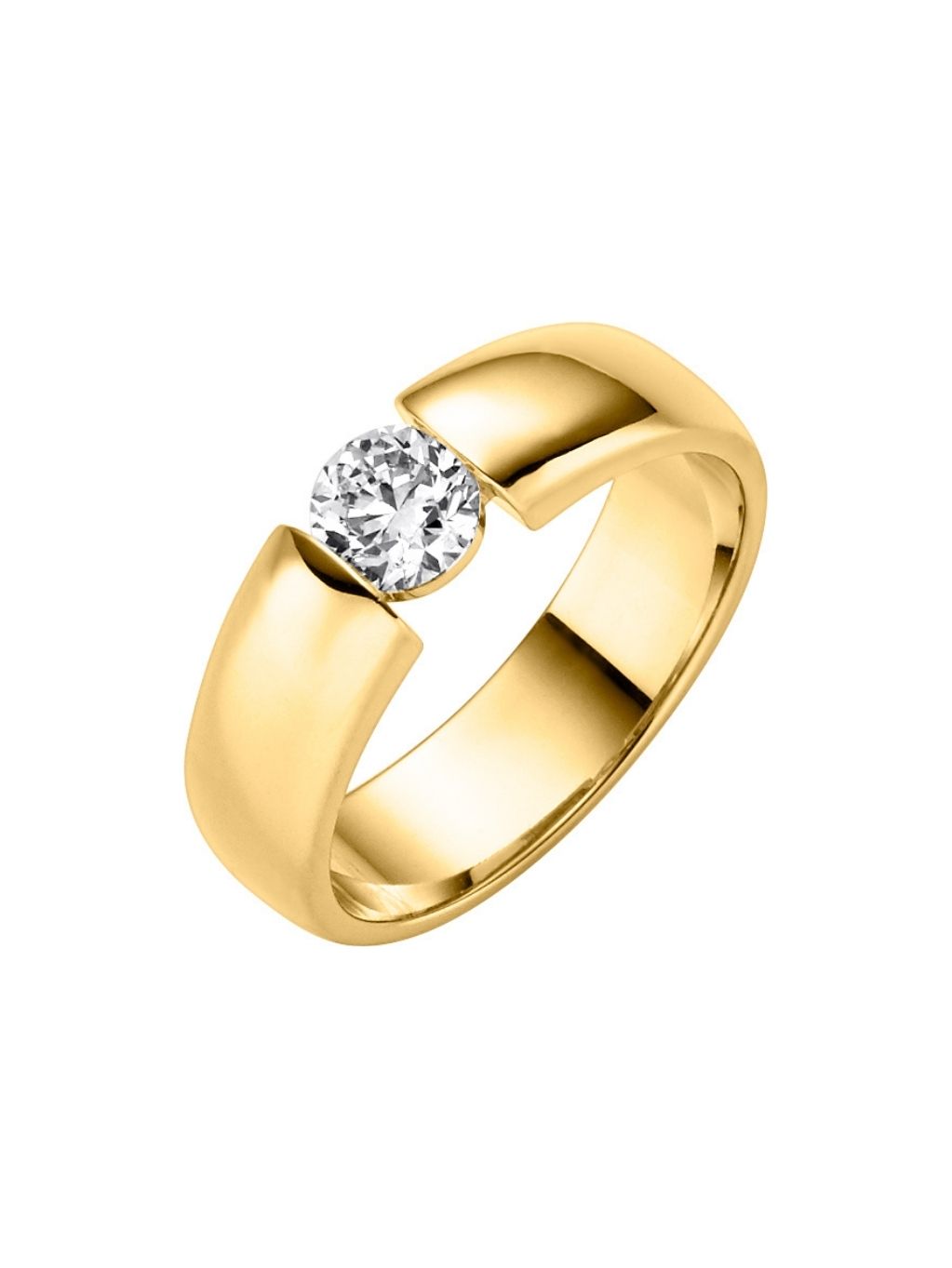Produktbild von Ring / Gold 585 / Brillant Gelbgold 58