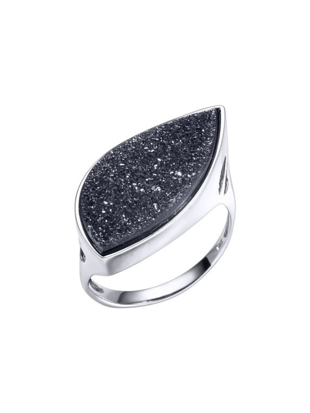 Produktbild von Ring / Silber 925 / Achat Schwarz 58