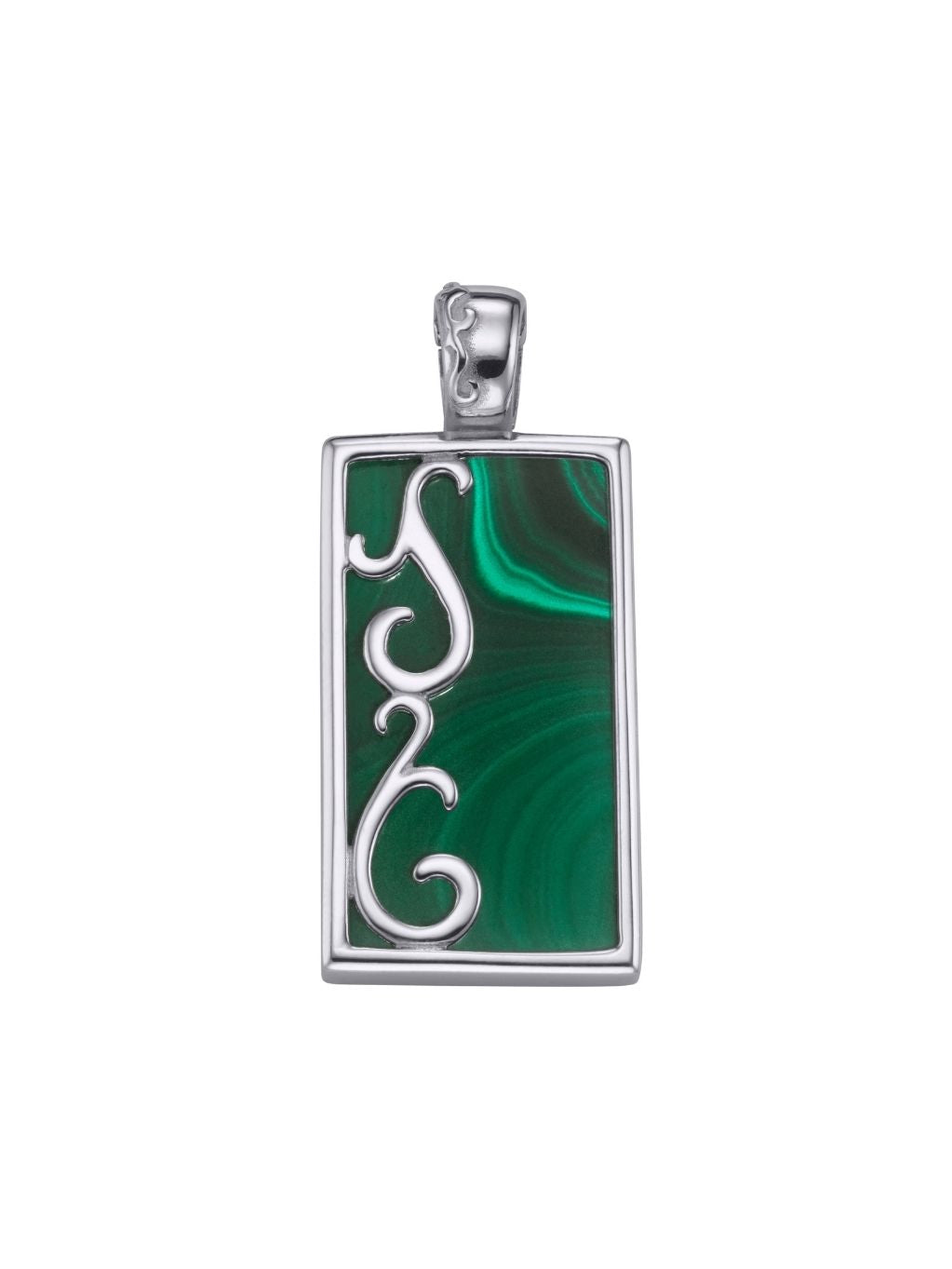 Produktbild von Anhänger / Silber 925 / Malachit Grün