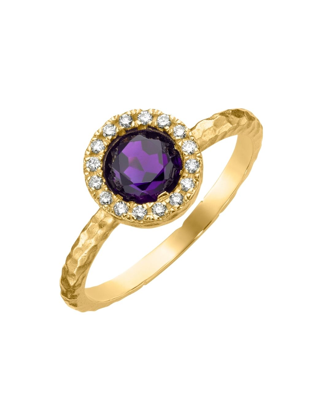 Produktbild von Ring / Gold 585 / Amethyst Lila 52