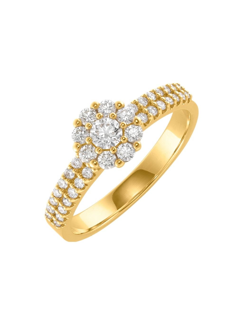 Produktbild von Ring / Gold 585 / Brillant Gelbgold 60