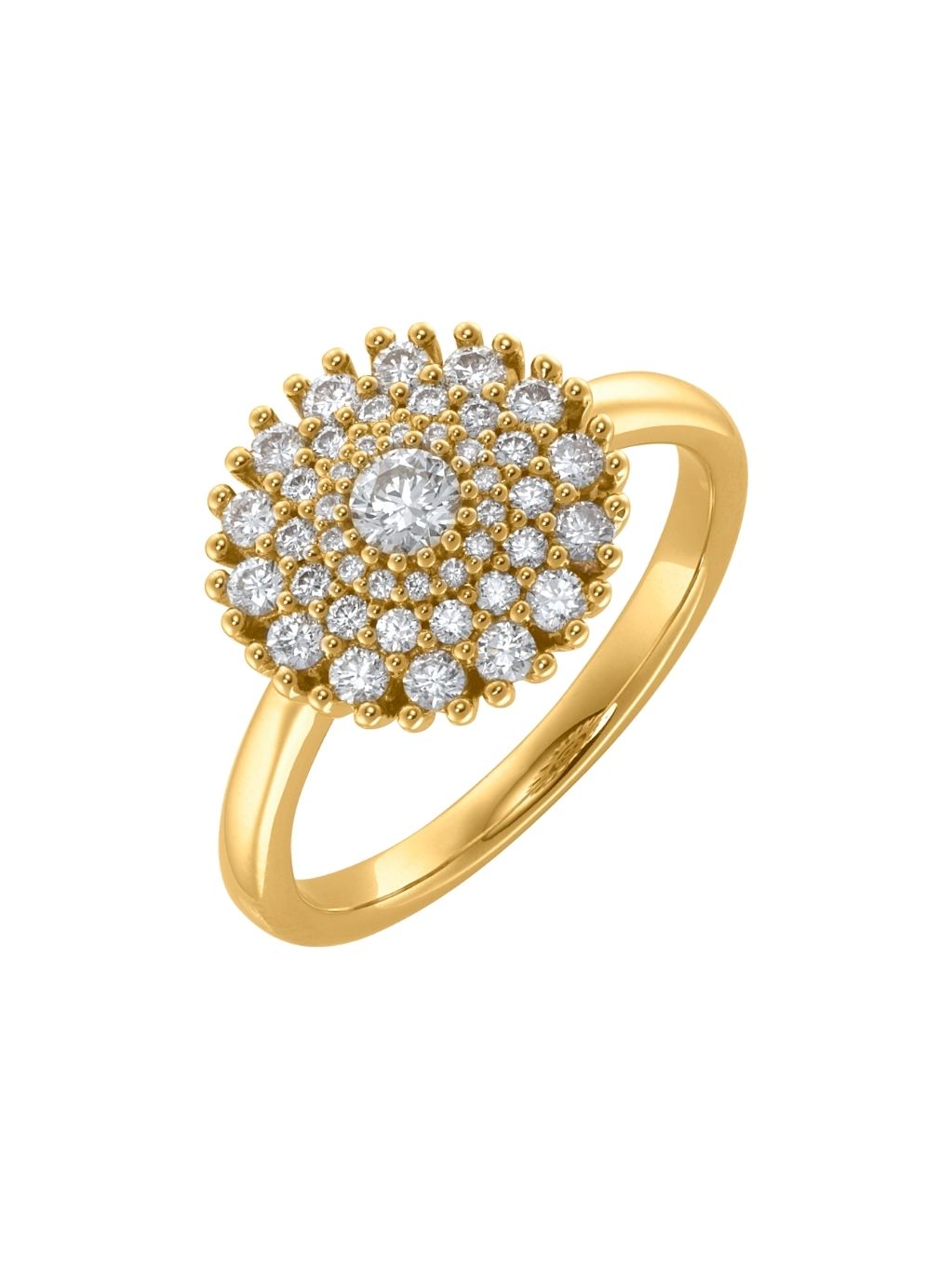 Produktbild von Ring / Gold 585 / Brillant Gelbgold 58