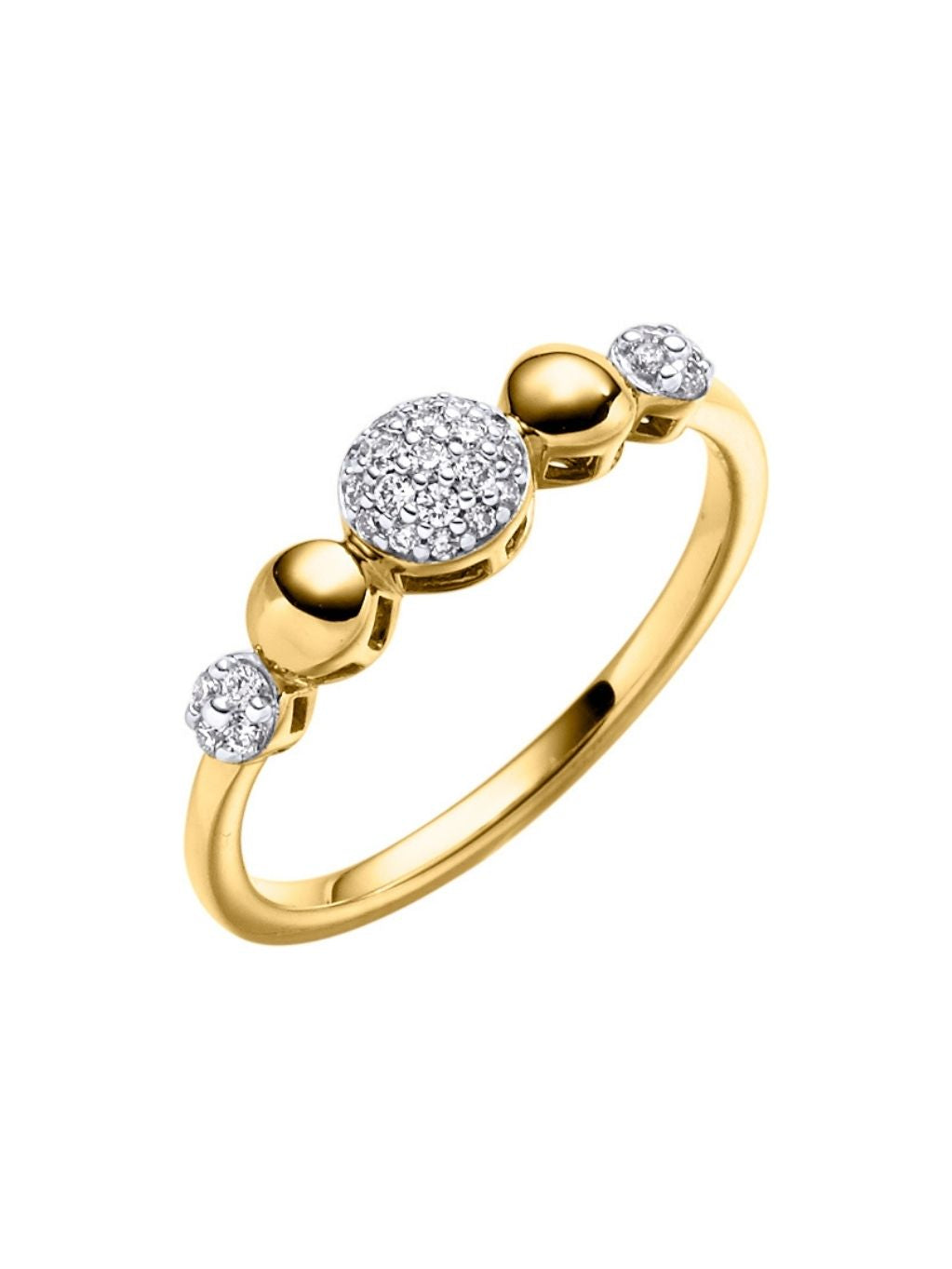 Produktbild von Ring / Gold 585 / Brillant Gelbgold 56