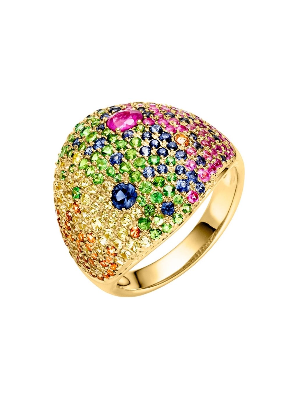 Produktbild von Ring / Gold 585 / Edelsteine