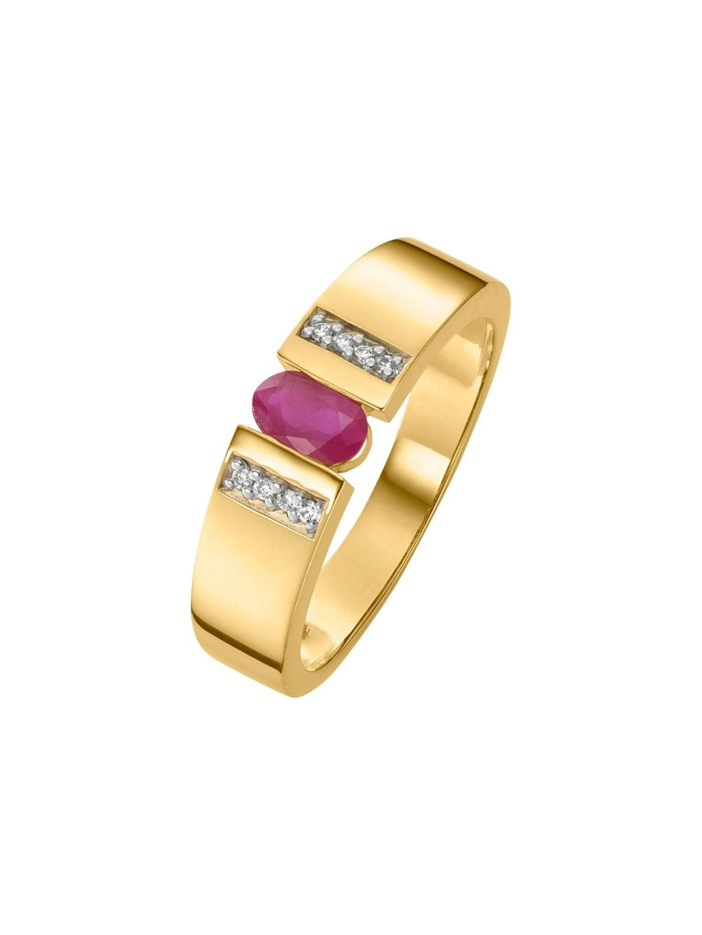 Produktbild von Ring / Gold 585 / Rubin Bicolor 54