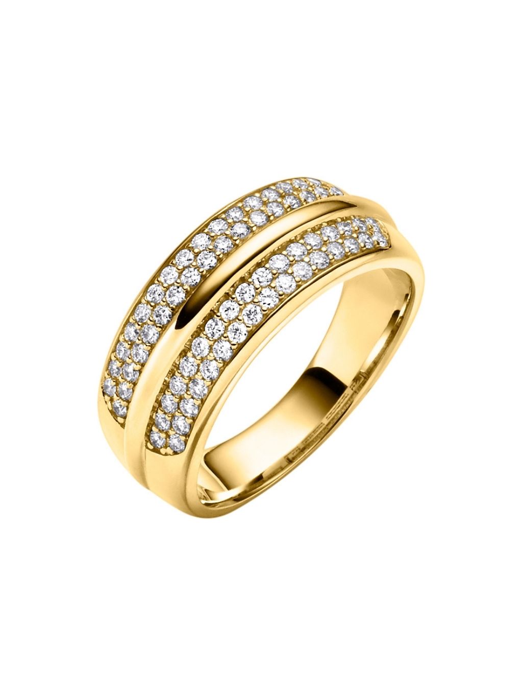 Produktbild von Ring / Gold 585 / Brillant Gelbgold 60