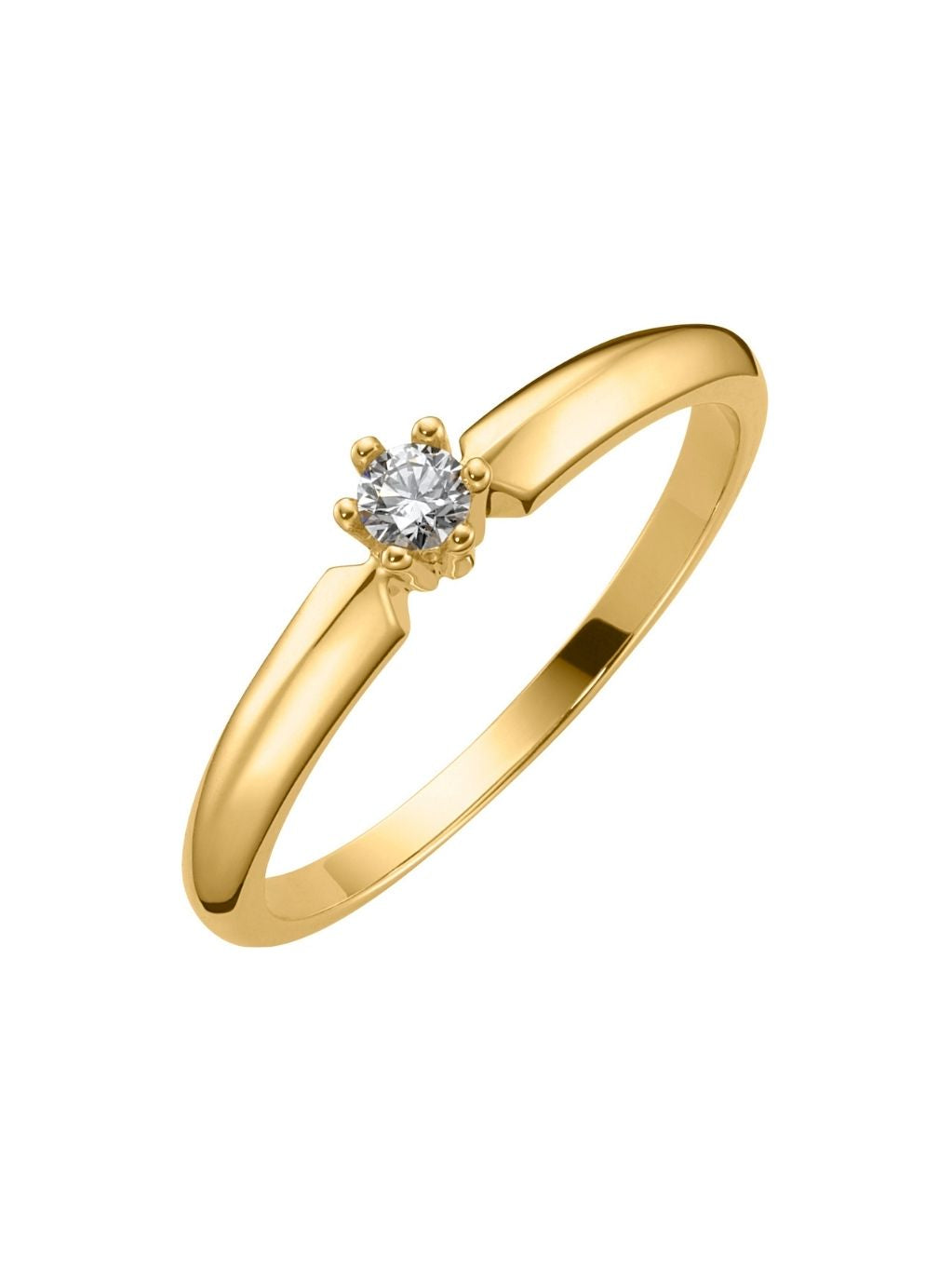 Produktbild von Ring / Gold 585 / Brillant Gelbgold 60