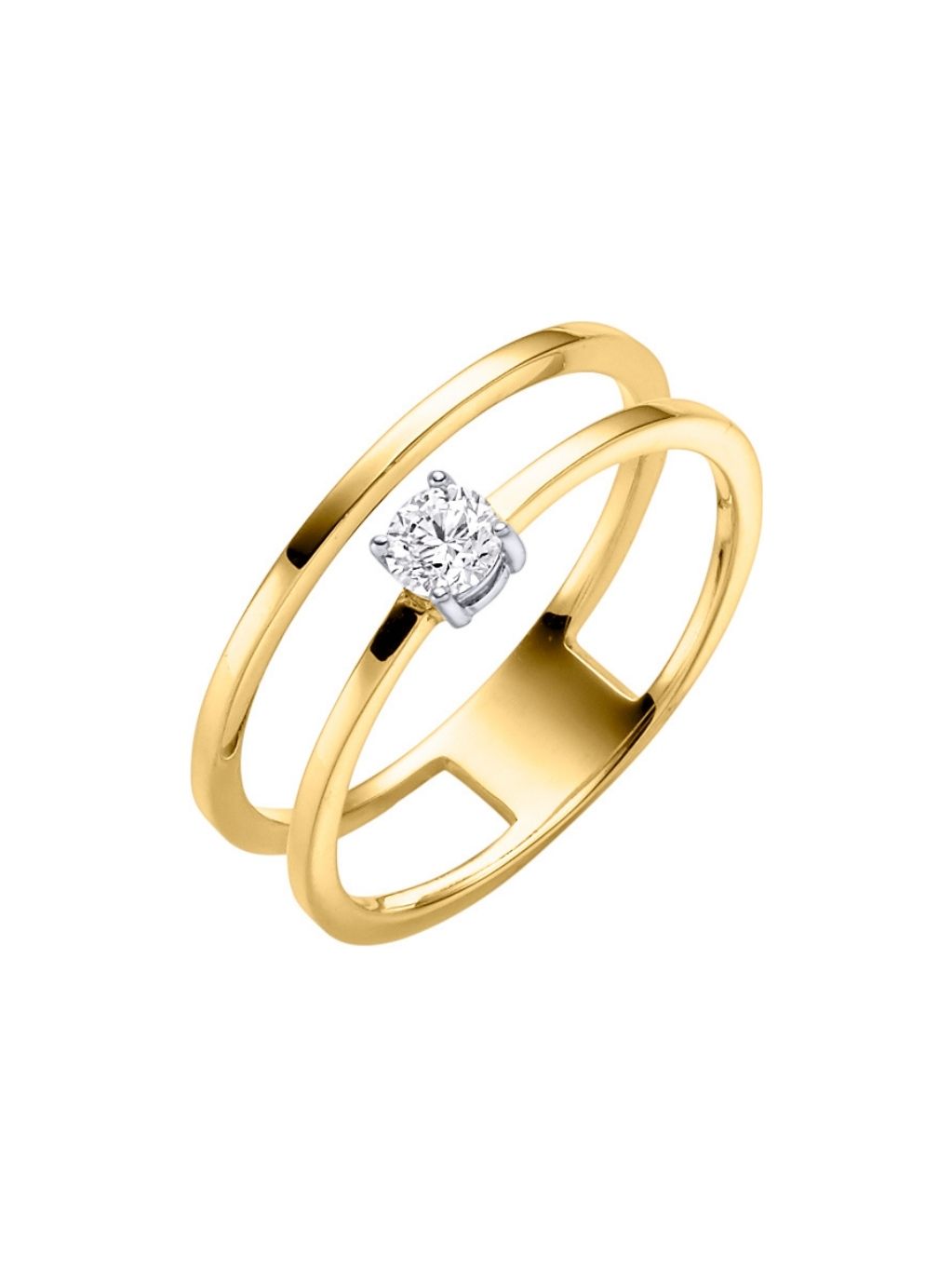 Produktbild von Ring / Gold 585 / Brillant Gelbgold 58