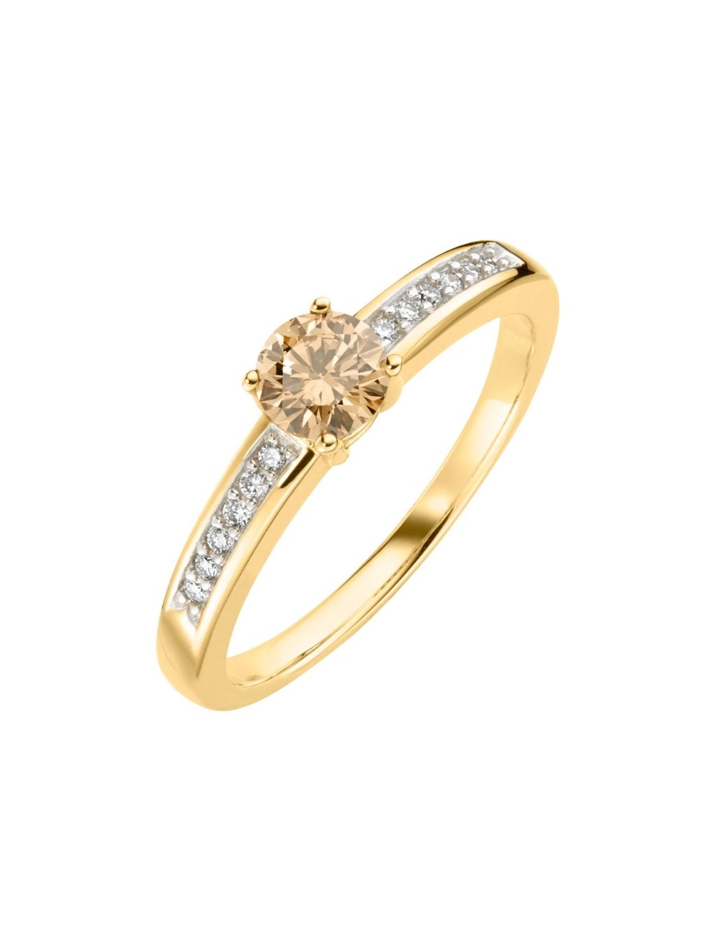 Produktbild von Ring / Gold 585 / Brillant Bicolor 54