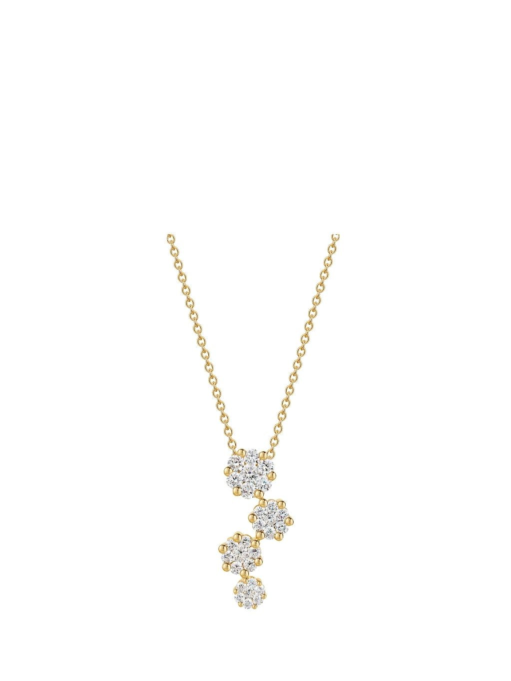 Produktbild von Kette / Gold 585 / Brillant Gelbgold 45