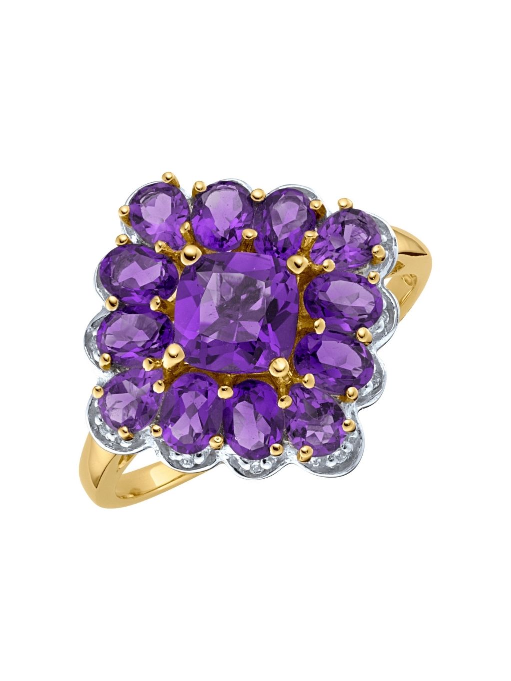 Produktbild von Ring / Gold 585 / Amethyst Lila 58