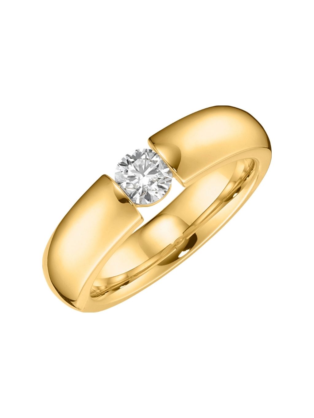 Produktbild von Ring / Gold 585 / Brillant Gelbgold 60