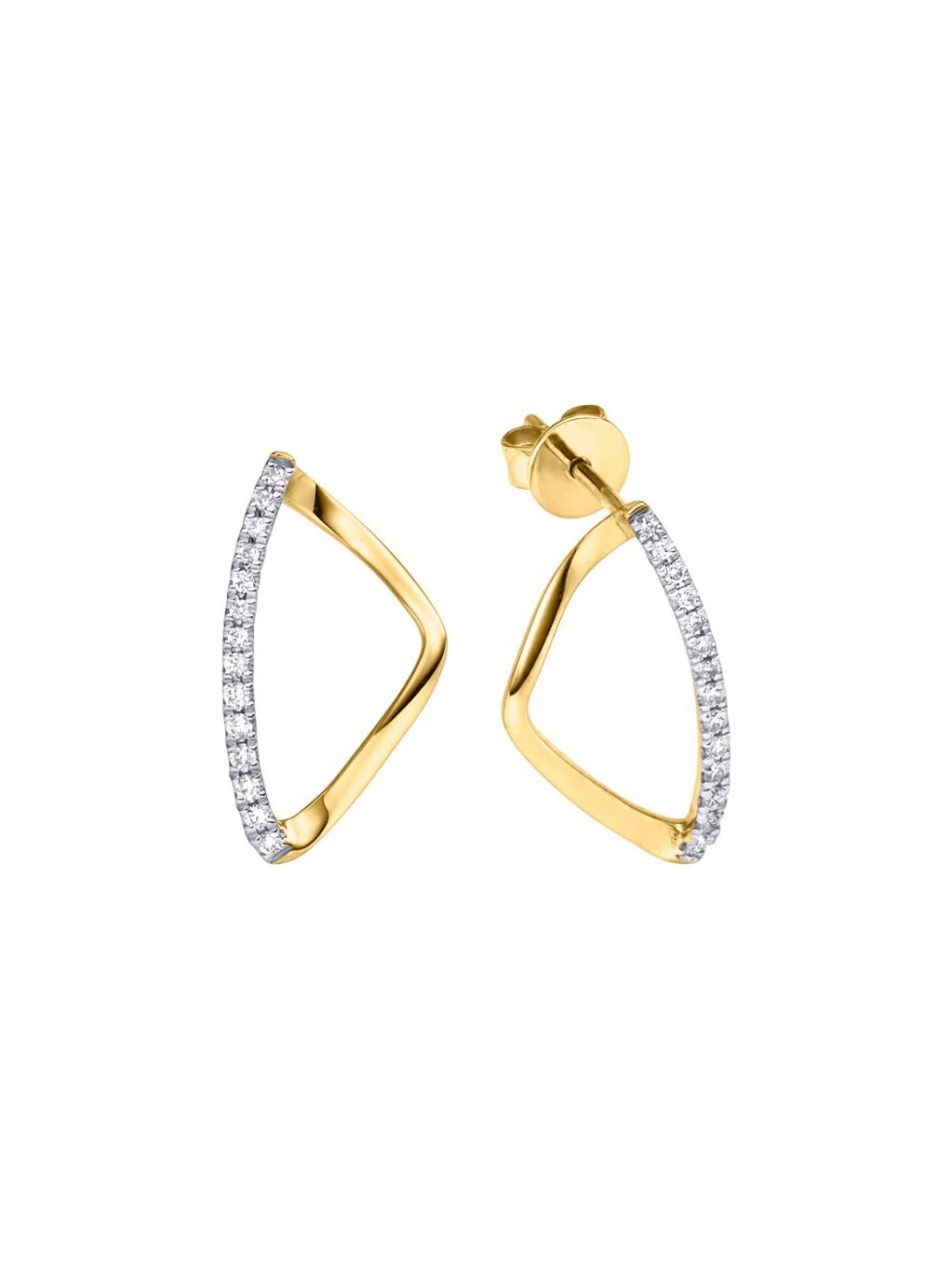 Produktbild von Ohrstecker / Gold 585 / Brillant Gelbgold