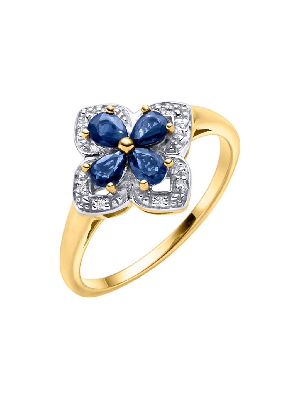 Produktbild von Ring / Gold 585 / Saphir Blau 58