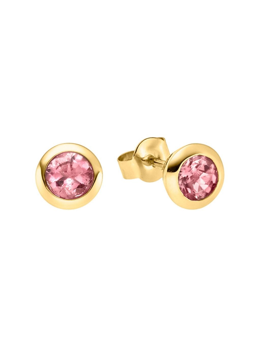 Produktbild von Ohrstecker / Gold 585 / Turmalin Pink