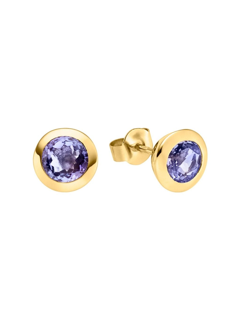 Produktbild von Ohrstecker / Gold 585 / Tansanit Blau