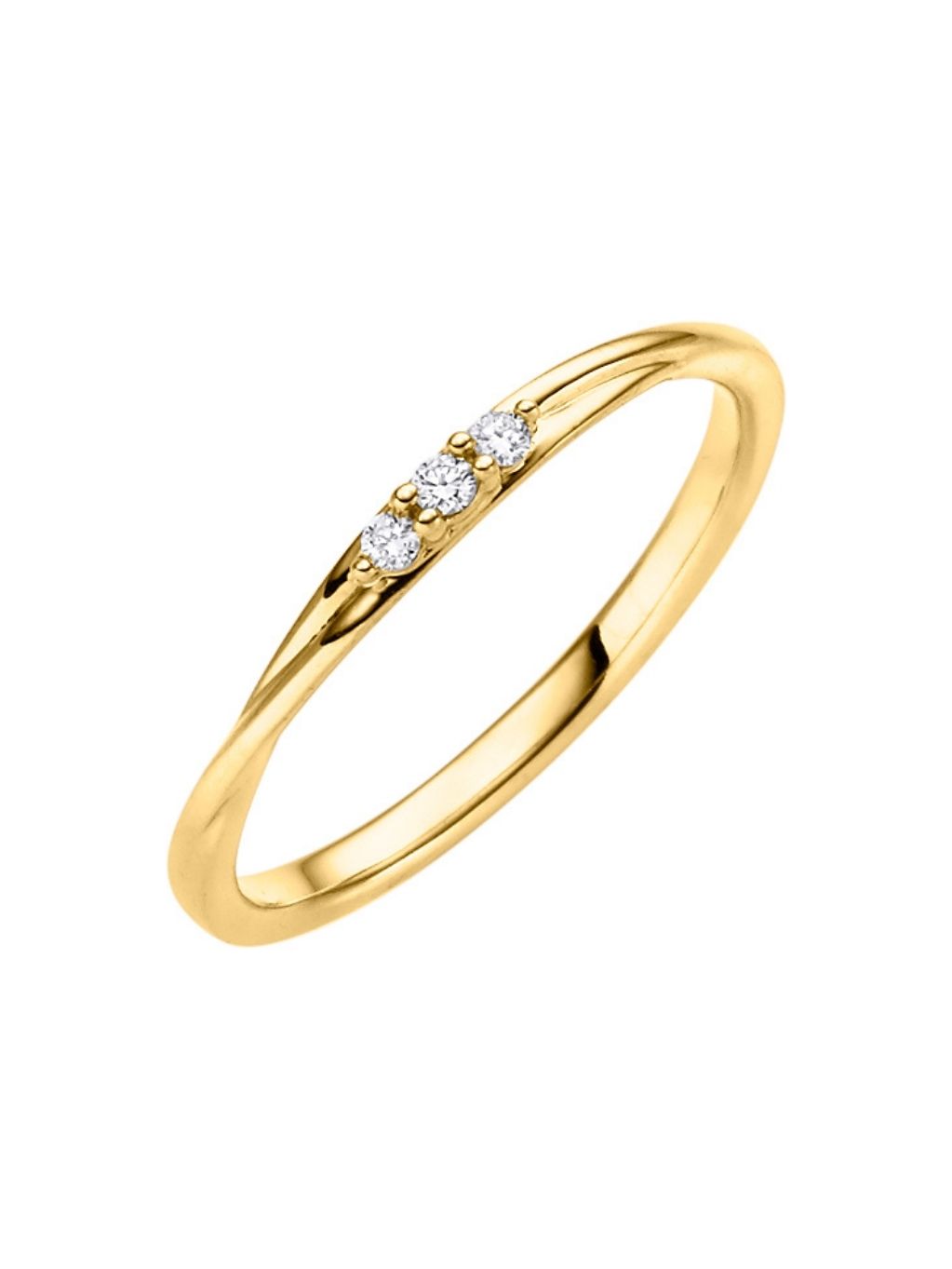 Produktbild von Ring / Gold 585 / Brillant Gelbgold 62