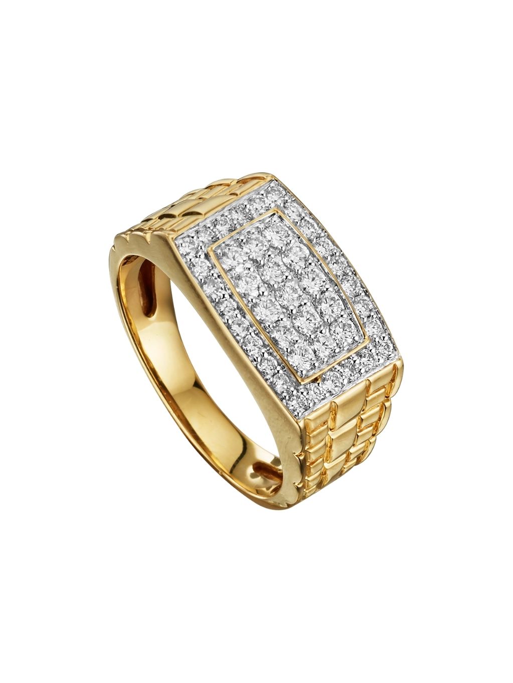 Produktbild von Herrenring Dorian Gelbgold 54