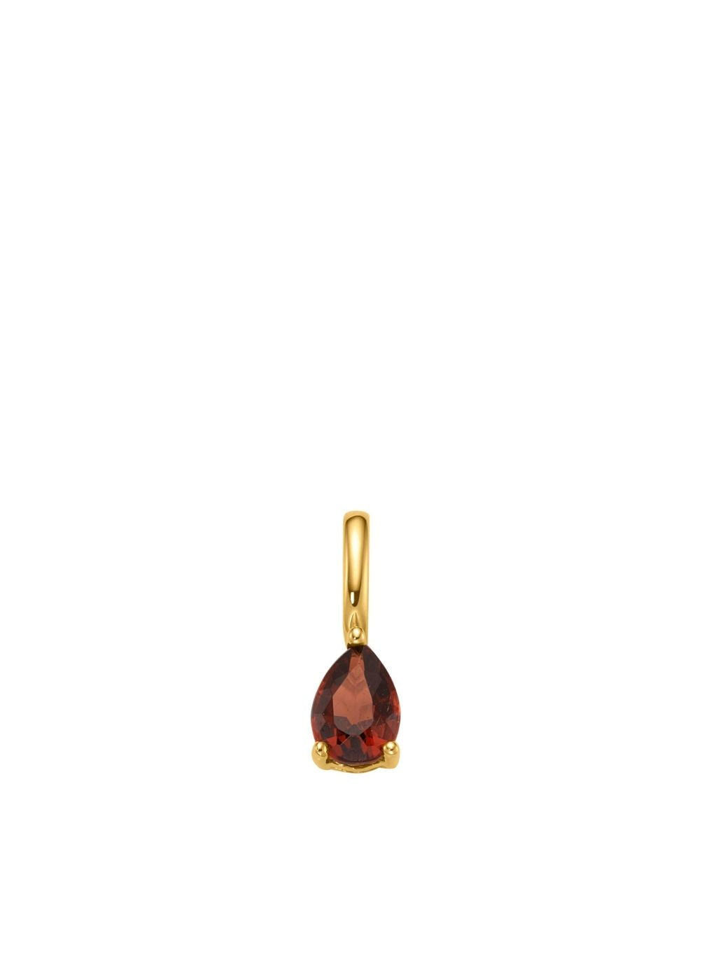 Produktbild von Anhänger / Gold 585 / Granat Rot
