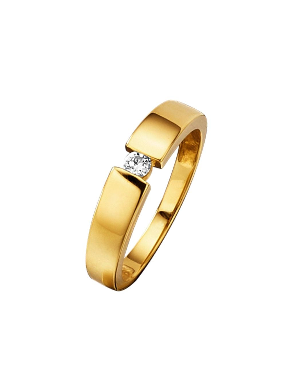 Produktbild von Ring / Gold 750 / Brillant Gelbgold 50