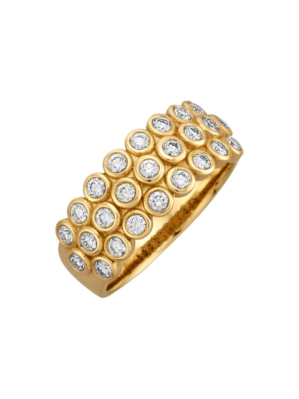 Produktbild von Ring / Gold 750 / Brillant Gelbgold 60