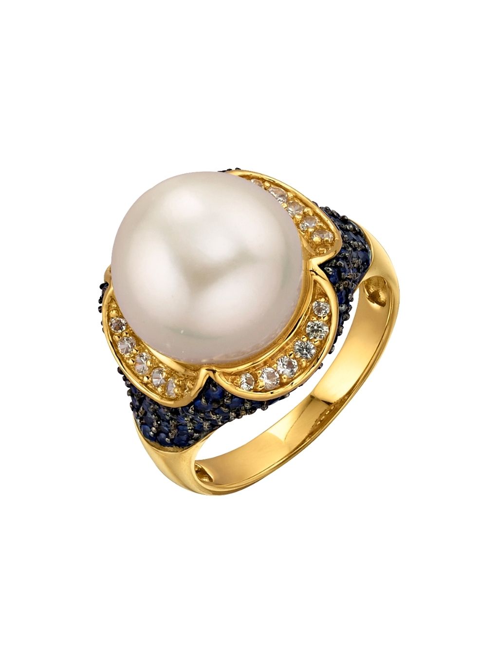 Produktbild von Ring / Gold 585 / Perle Weiß 52