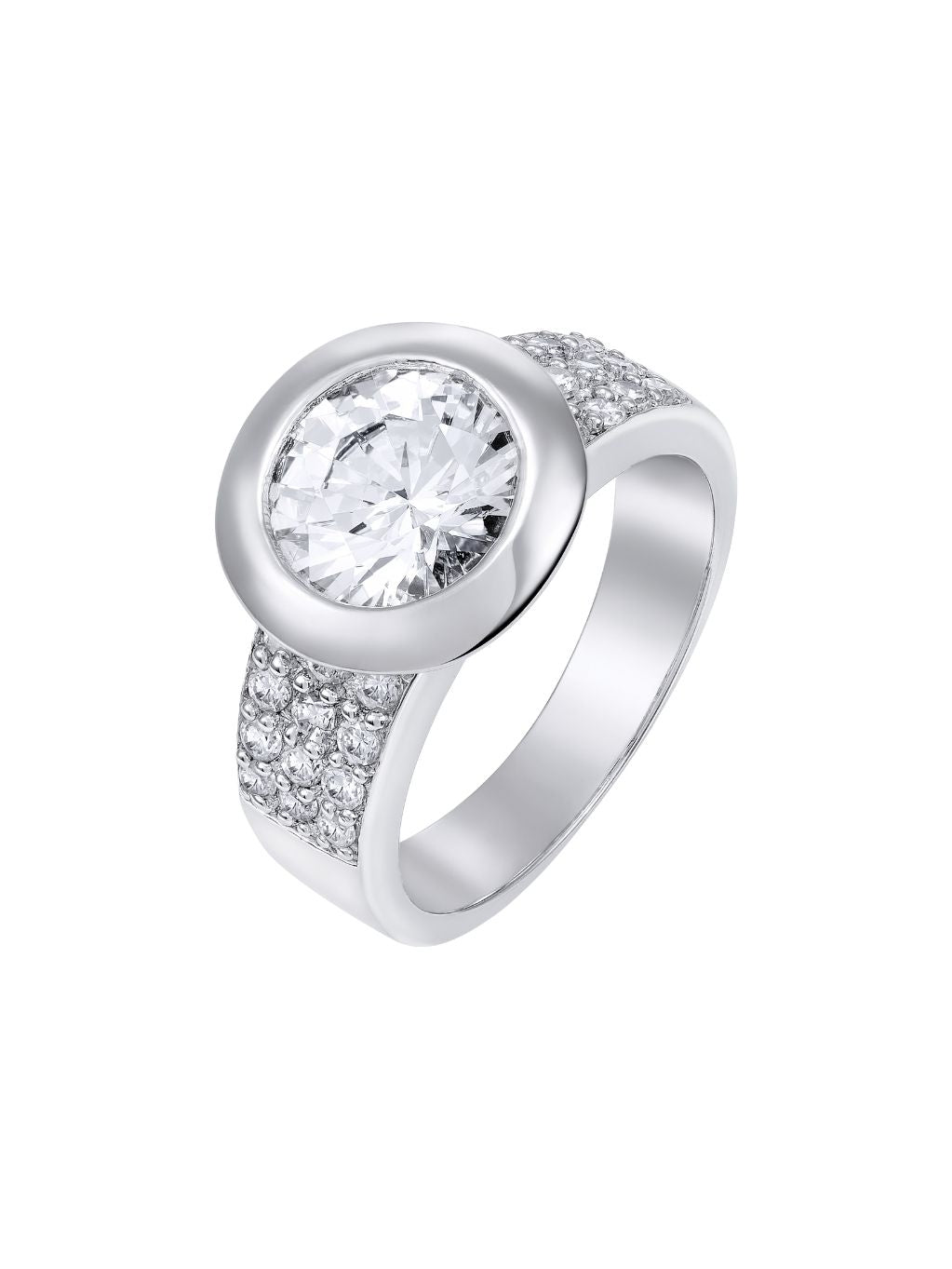 Produktbild von Ring / Silber 925 / Zirkonia Silber 58