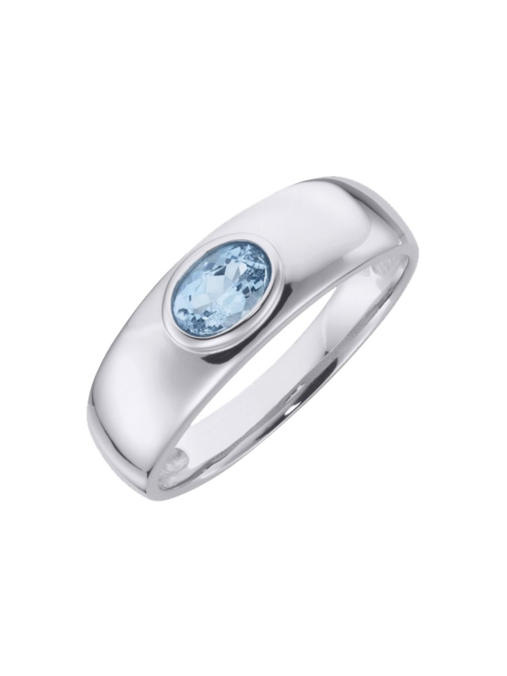 Produktbild von Ring / Platin 950 / Aquamarin Platin 58