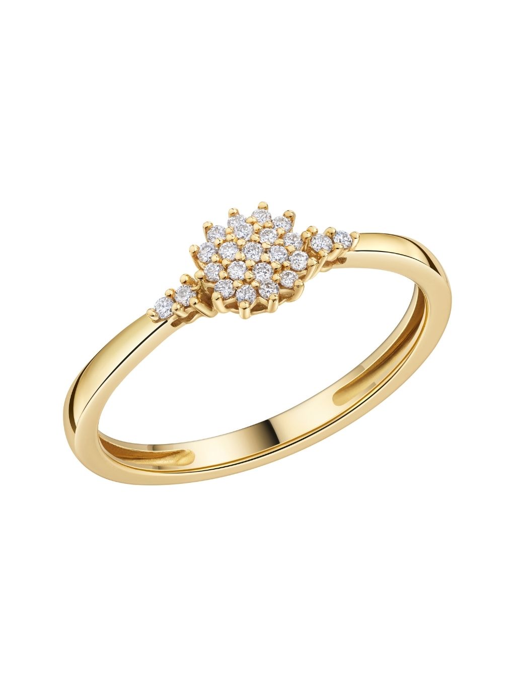 Produktbild von Ring / Gold 750 / Brillant Gelbgold 58
