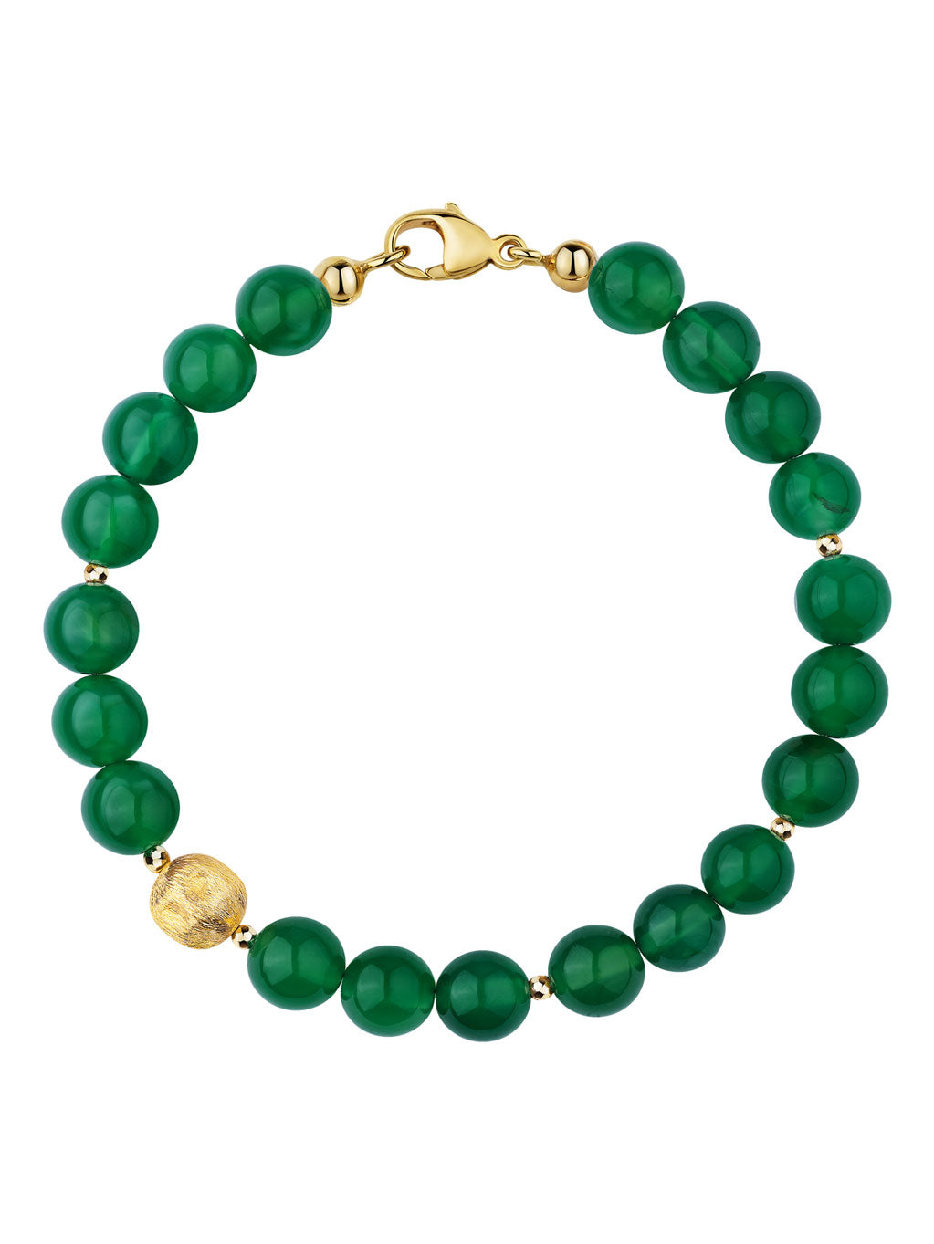 Produktbild von Armband / Silber 925 / Achat Grün 20