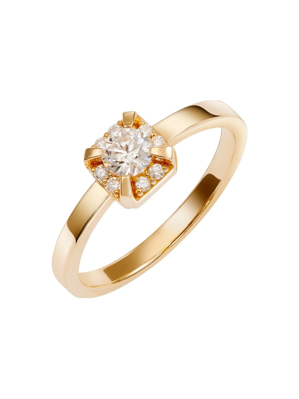 Produktbild von Ring / Gold 585 / Brillant Weiß 60