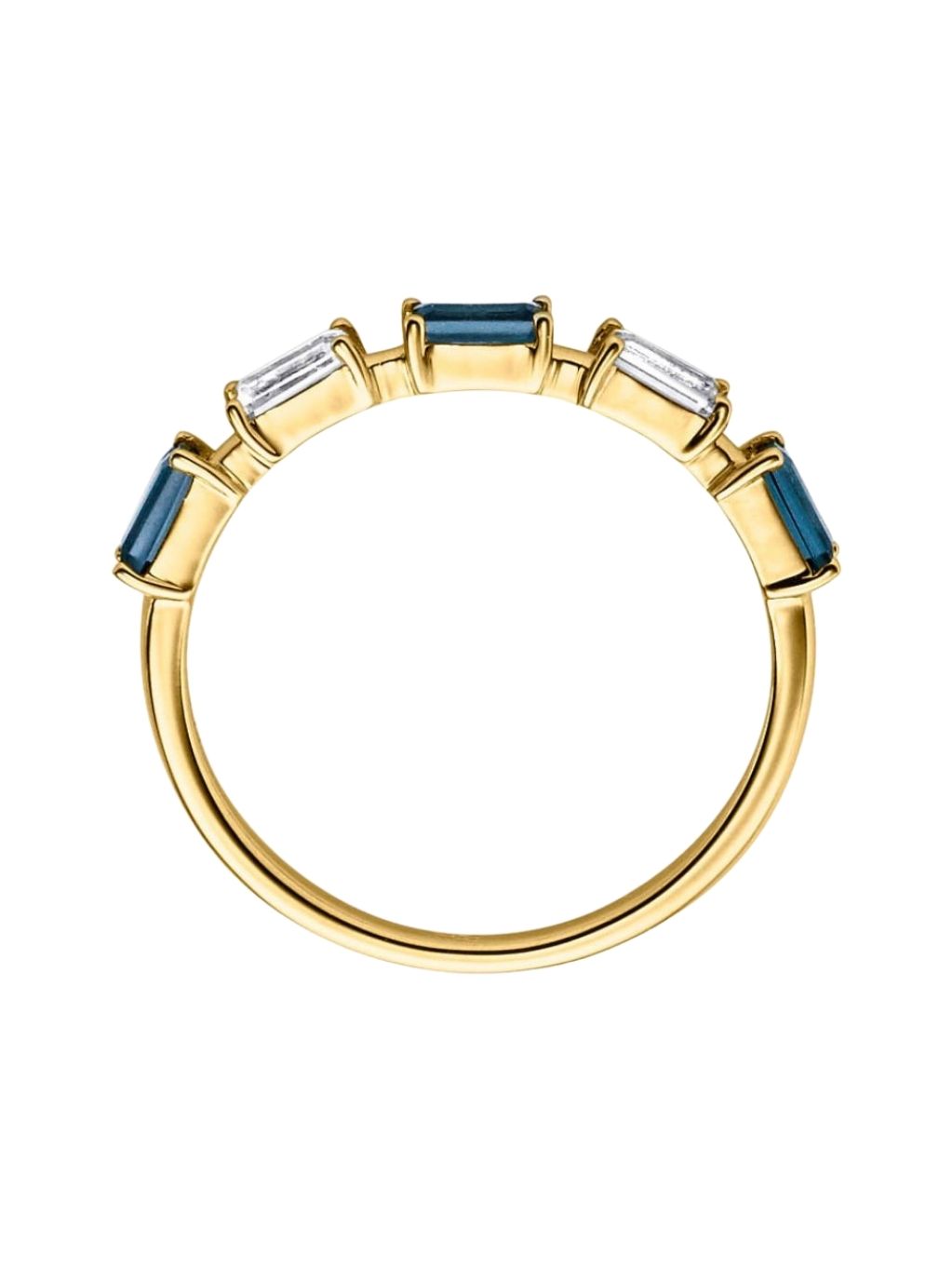 Produktbild von Ring / Gold 585 / Blautopas