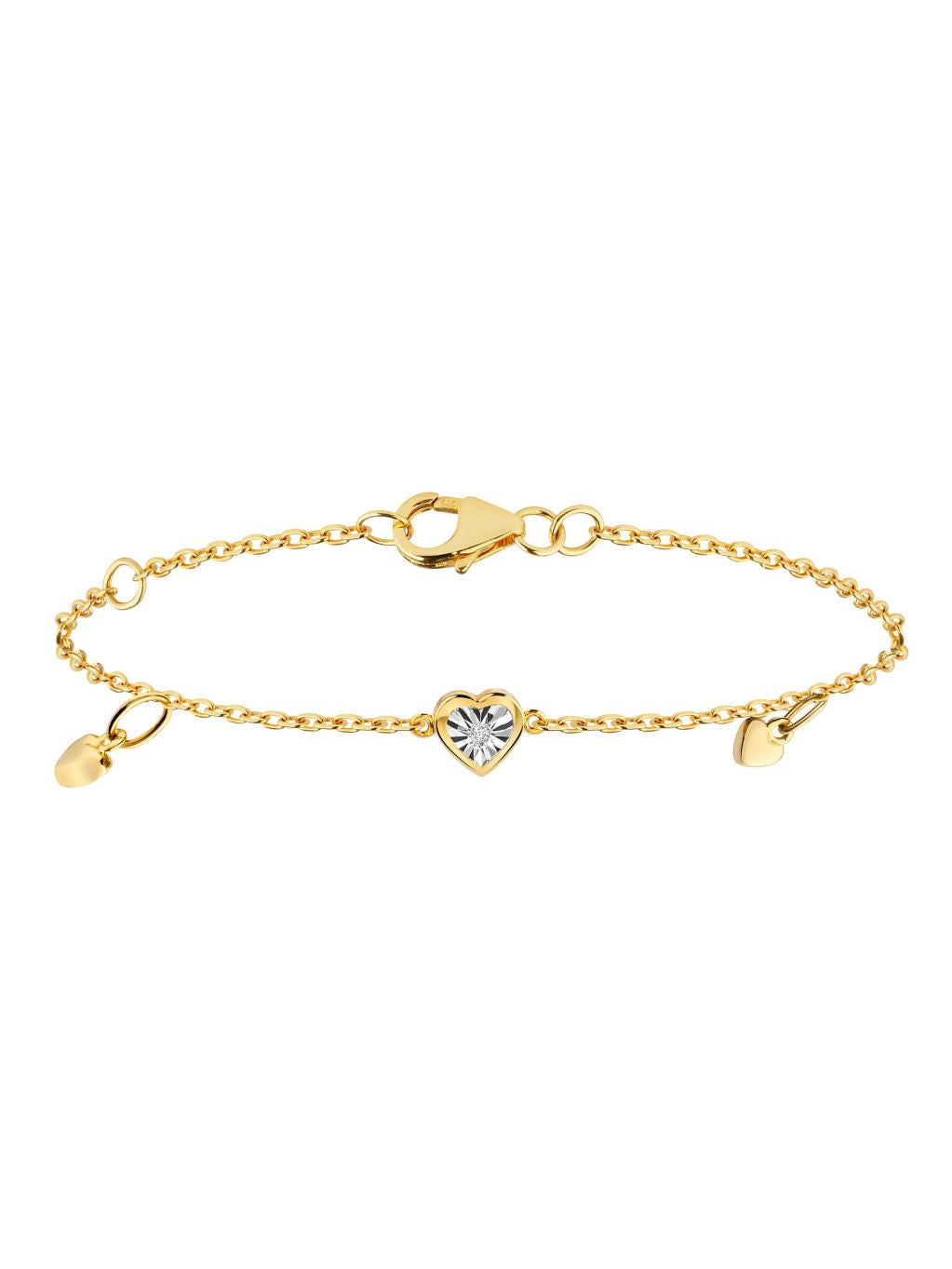Produktbild von Armband / Gold 585 / Brillant Gelbgold 19
