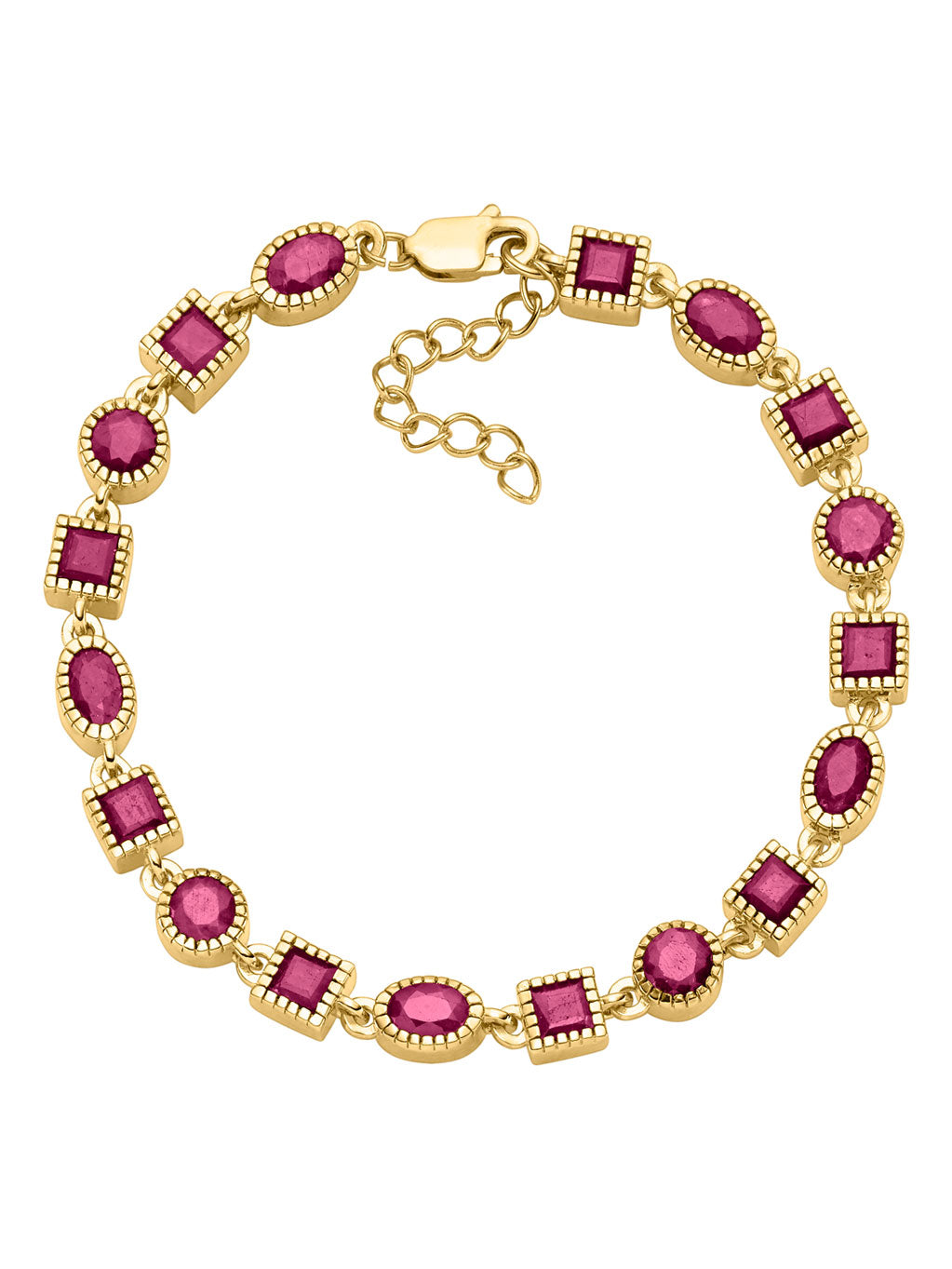 Produktbild von Armband / Silber 925 / Rubin Rot 18