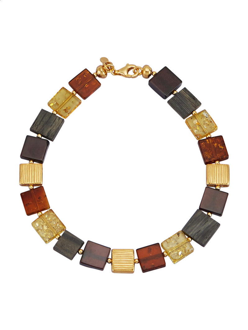 Produktbild von Armband / Silber 925 / Bernstein Multicolor 21