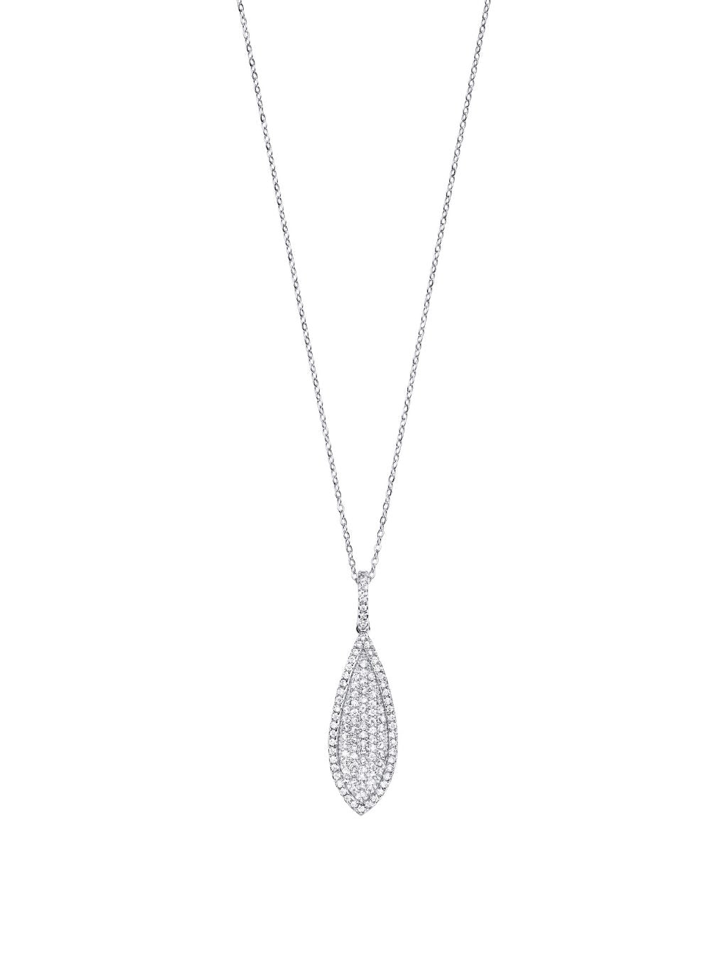 Produktbild von Anhänger mit Kette Field Silber